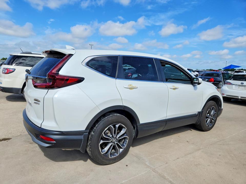 2022 Honda Cr-v VIN 7FARW2H51NE023088 COPART salvage auction — SIDE, Tx - Salvage Vehicle Title, sold $12,100 on 2026-07-30 (photo 3)