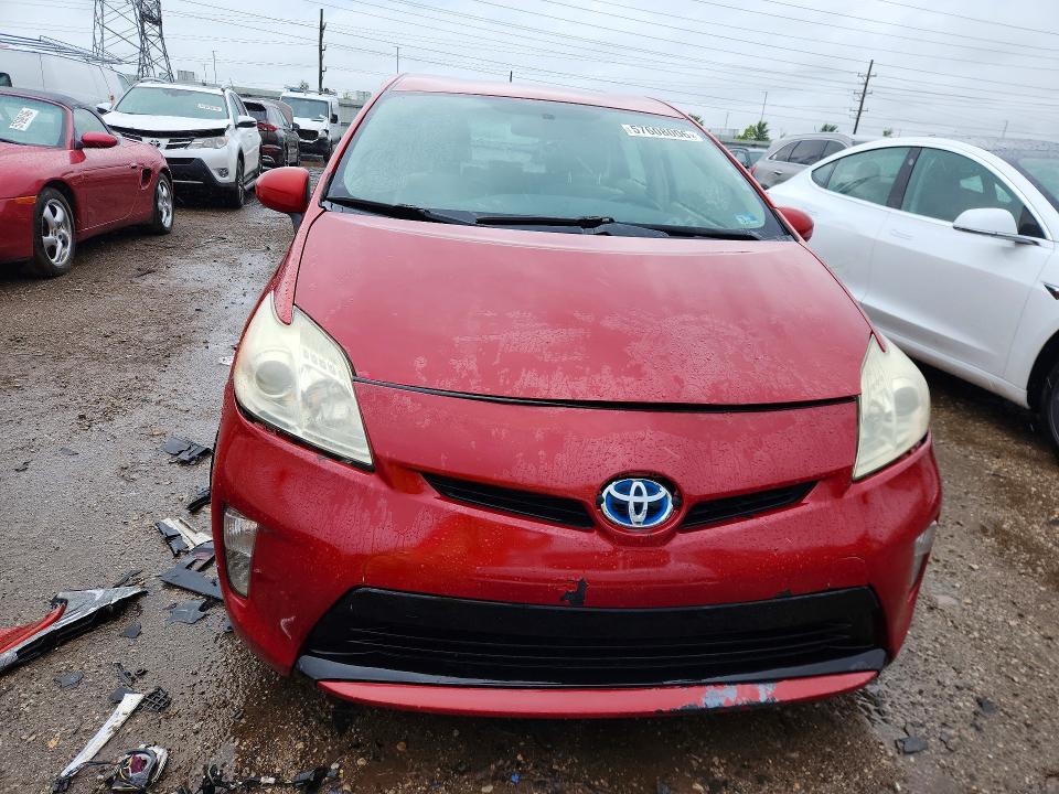2012 Toyota Prius VIN JTDKN3DUXC5412913 COPART salvage auction — NORMAL WEAR, IN - CERTIFICATE OF TITLE, sold $1,600 on 2026-07-09 (photo 5)