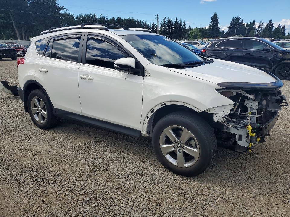 2015 Toyota Rav 4 VIN JTMRFREV3FD161393 COPART salvage auction — FRONT END, Wa - Bill Of Sale, sold $4,150 on 2026-07-02 (photo 4)