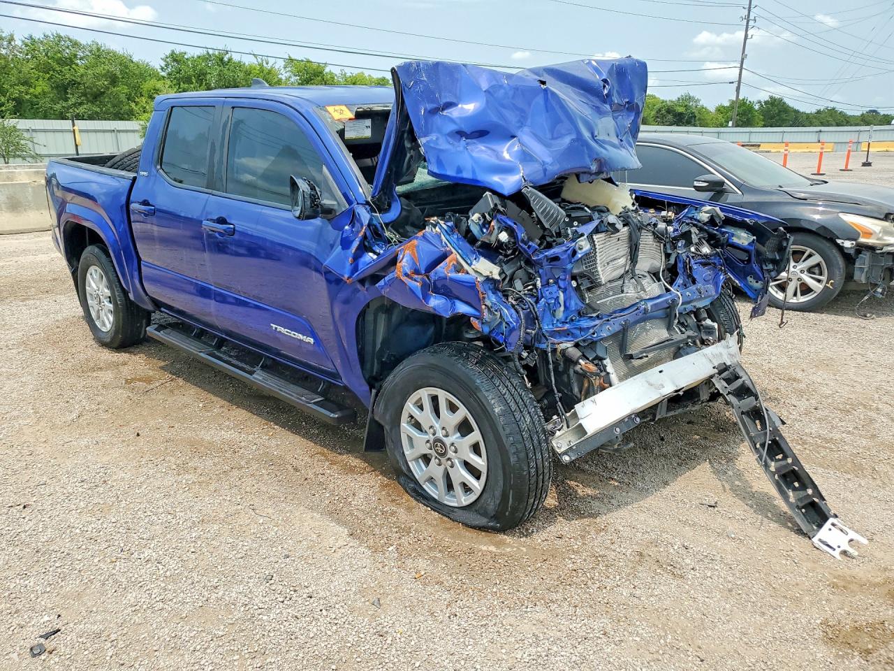 2024 Toyota Tacoma VIN 3TMKB5FN4RM004002 COPART salvage auction — Front End, TX - CERTIFICATE OF TITLE, sold $7,600 on 2026-07-02 (photo 4)