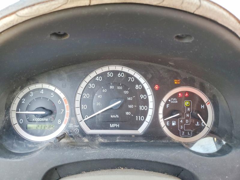 2005 Toyota Sienna VIN 5TDZA23C05S383853 COPART salvage auction — SIDE, Fl - Certificate Of Destruction, sold $500 on 2026-07-27 (photo 9)