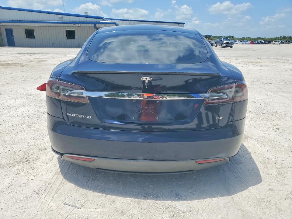2013 Tesla VIN 5YJSA1CG1DFP03621 COPART salvage auction — REAR END, FL - CERT OF TITLE SLVG REBUILDABLE, sold $2,350 on 2026-07-22 (photo 6)