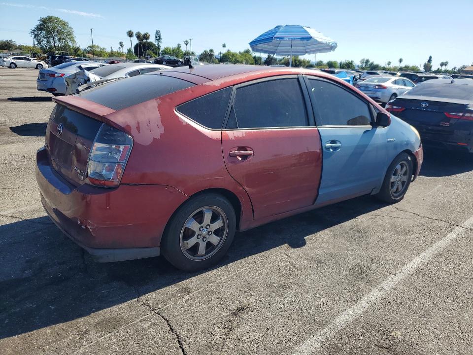 2005 Toyota Prius VIN JTDKB20U457012586 COPART salvage auction — FRONT END, Ca - Salvage Certificate, sold $450 on 2026-07-24 (photo 3)