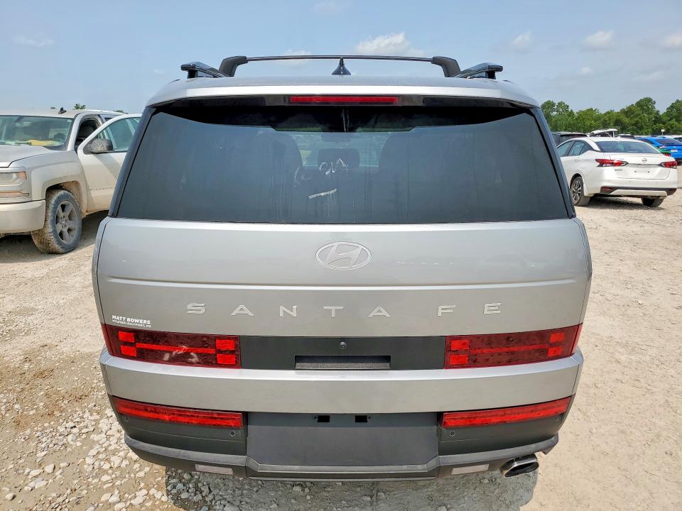 2025 Hyundai Santa fe VIN 5NMP24GLXSH111366 COPART salvage auction — FRONT END, Tx - Certificate Of Title, sold $11,900 on 2026-07-28 (photo 6)