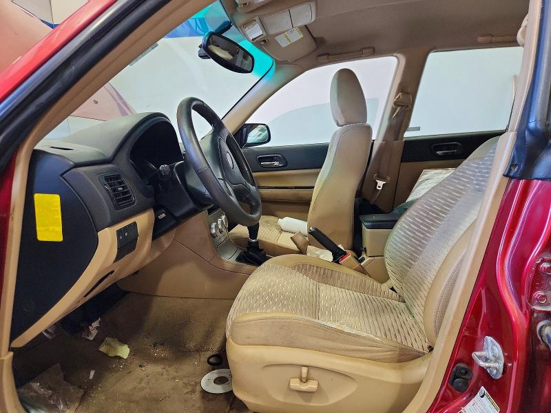2005 Subaru Forester VIN JF1SG656X5G700309 COPART salvage auction — REAR END, Va - Cert Of Title - Salvage, sold $325 on 2026-07-10 (photo 7)