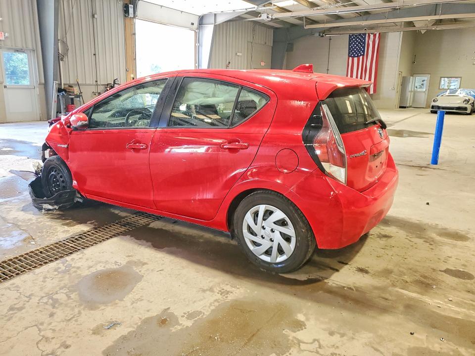 2015 Toyota Prius VIN JTDKDTB35F1091212 COPART salvage auction — FRONT END, Pa - Certificate Of Salvage, sold $1,950 on 2026-07-15 (photo 2)