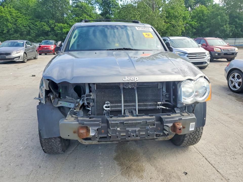 2008 Jeep Grand cherokee VIN 1J8GR48K78C106255 COPART salvage auction — FRONT END, PA - CERTIFICATE OF SALVAGE, sold $400 on 2026-07-02 (photo 5)