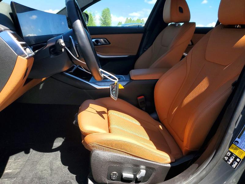 2023 BMW M340i VIN 3MW49FF02P8C96234 COPART salvage auction — SIDE, WA - BILL OF SALE, sold $22,200 on 2026-09-14 (photo 7)