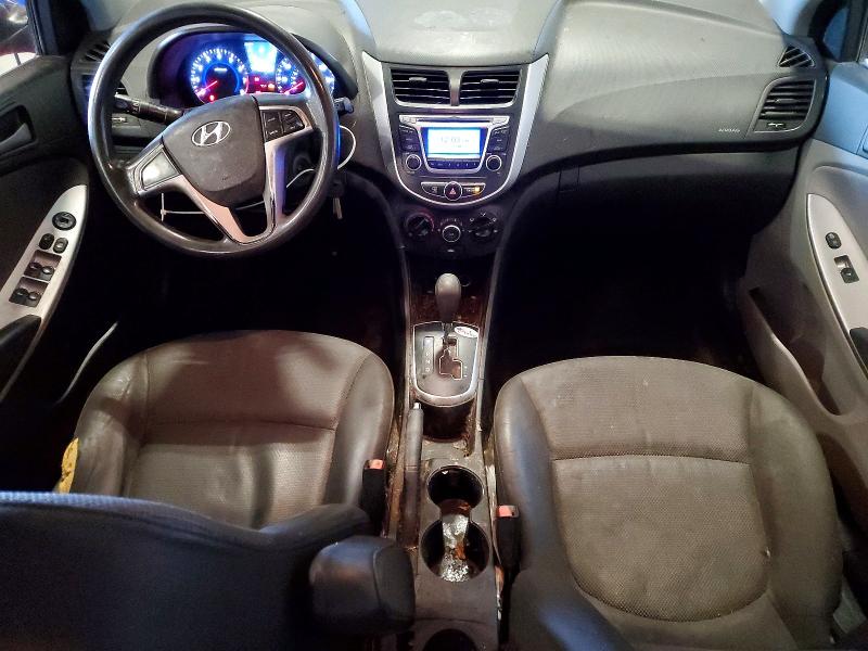 2014 Hyundai Accent VIN KMHCT5AE0EU168681 COPART salvage auction — MECHANICAL, MN - PARTS VEHICLE BILL OF SALE, sold $225 on 2026-09-14 (photo 8)