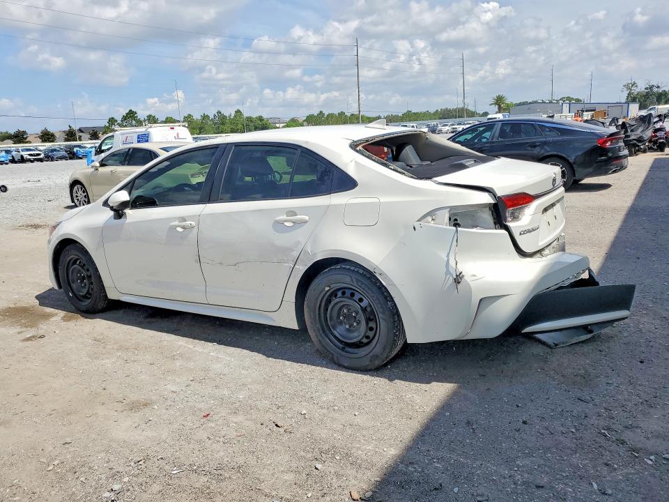 2020 Toyota Corolla VIN JTDEPRAE0LJ009585 COPART salvage auction — REAR END, Fl - Certificate Of Destruction, sold $3,250 on 2026-07-14 (photo 2)