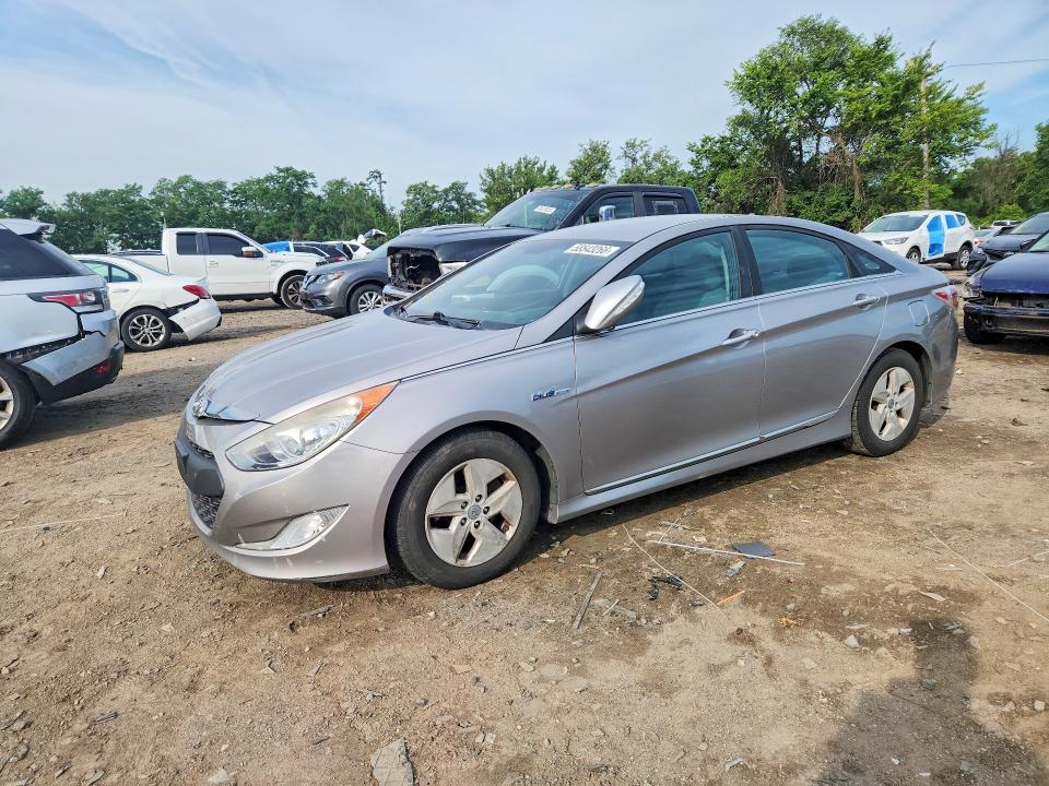 2011 Hyundai Sonata VIN KMHEC4A48BA017322 COPART salvage auction — REAR END, Md - Cert Of Salvage > 75% Damage, sold $425 on 2026-07-28 (photo 1)