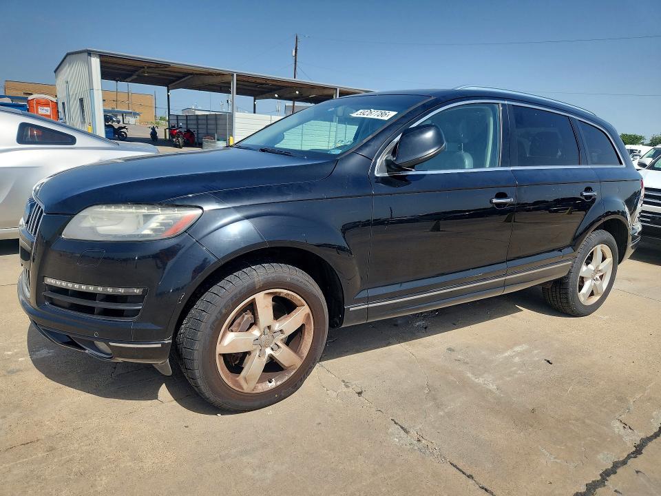 2014 Audi Q7 VIN WA1LGAFEXED006268 COPART salvage auction — FRONT END, Ma - Certificate Of Title, sold $825 on 2026-07-27 (photo 1)