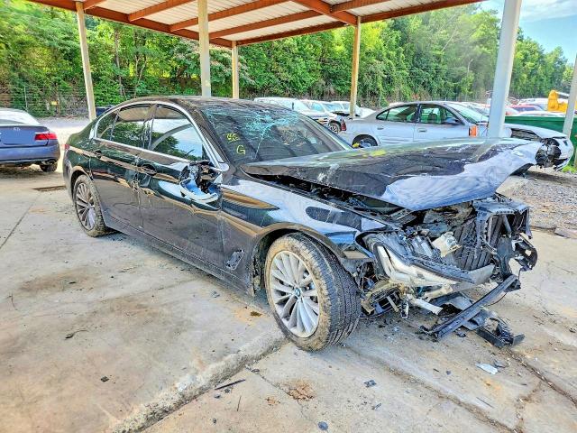 2021 BMW 5er VIN WBA13BJ01MCF62337 COPART salvage auction — ROLLOVER, Al - Cert Of Title-Salvage Title, sold $1,500 on 2026-08-11 (photo 4)