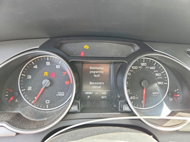 2011 Audi A5 VIN WAULFAFR9BA028610 COPART salvage auction — MECHANICAL, Nc - Dealer Only Clean Title, sold $550 on 2026-07-29 (photo 9)