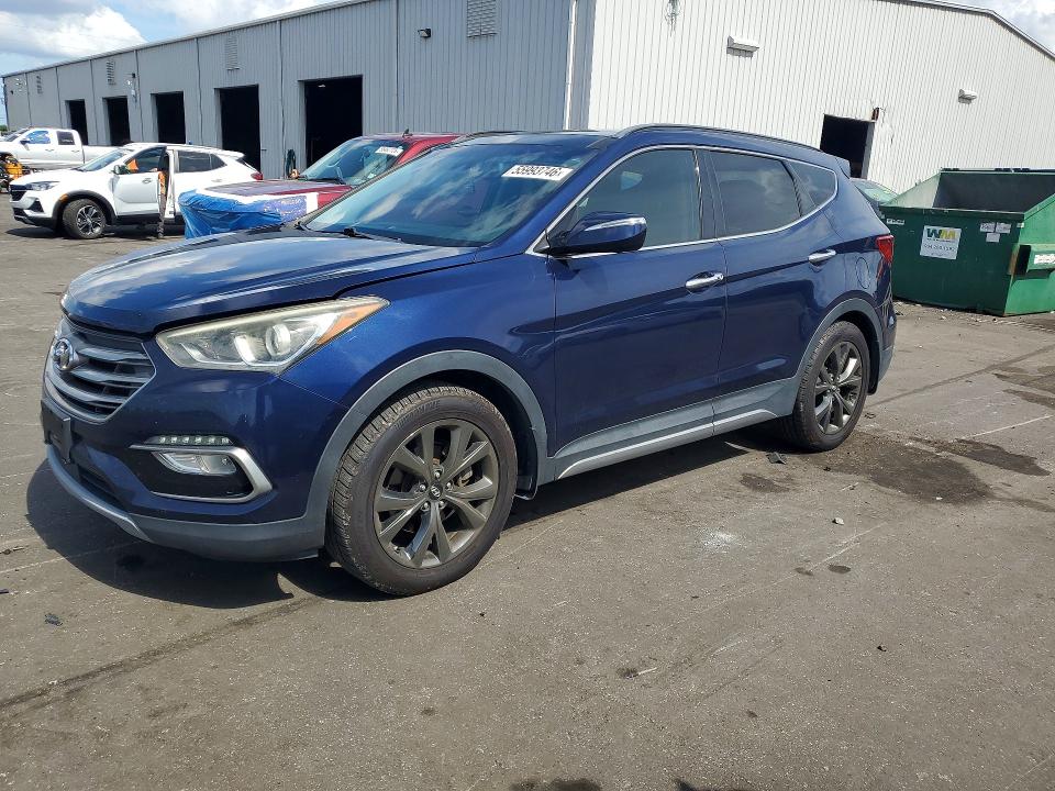 2018 Hyundai VIN 5XYZW4LA1JG544388 COPART salvage auction — SIDE, Fl - Cert Of Title Slvg Rebuildable, sold $5,600 on 2026-07-06 (photo 1)