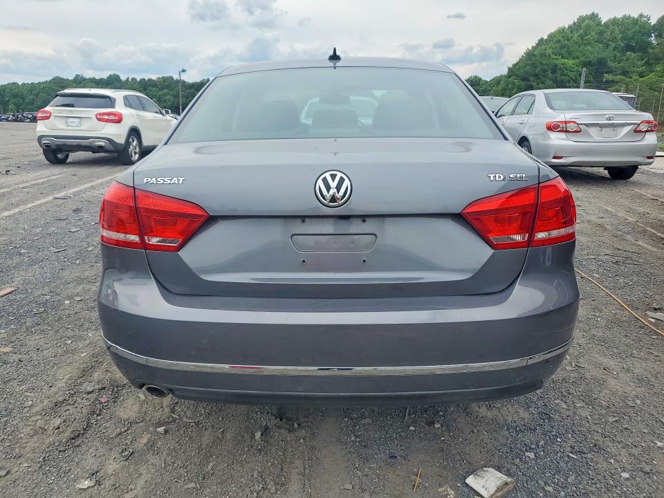 2014 Volkswagen Passat VIN 1VWCN7A3XEC089255 COPART salvage auction — FRONT END, Pa - Certificate Of Salvage, sold $1,200 on 2026-07-06 (photo 6)