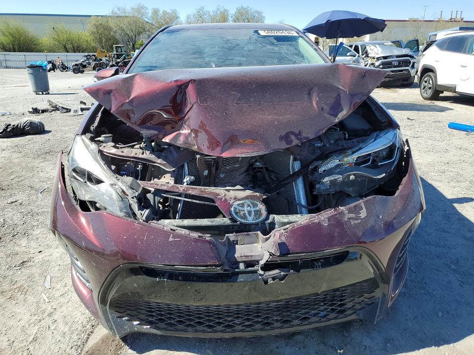 2017 Toyota VIN 5YFBURHE3HP633708 COPART salvage auction — FRONT END, Nv - Salvage Title, sold $3,900 on 2026-07-28 (photo 5)