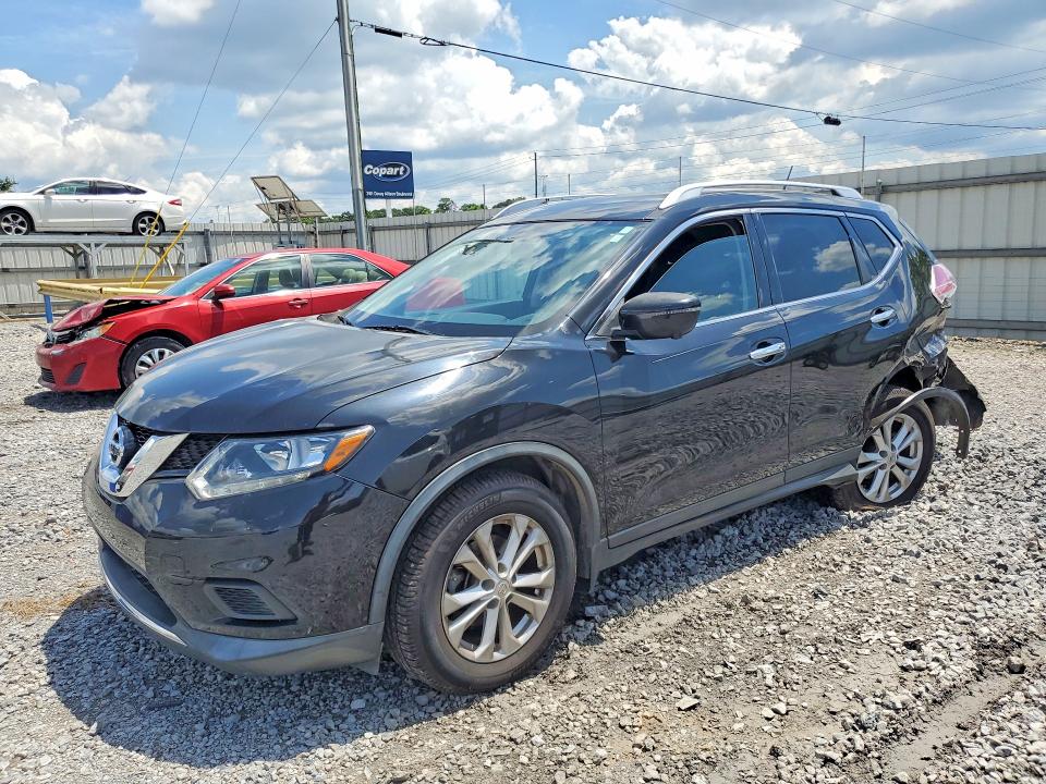 2016 Nissan VIN KNMAT2MT6GP647113 COPART salvage auction — REAR END, Al - Cert Of Title-Salvage Title, sold $1,100 on 2026-07-21 (photo 1)