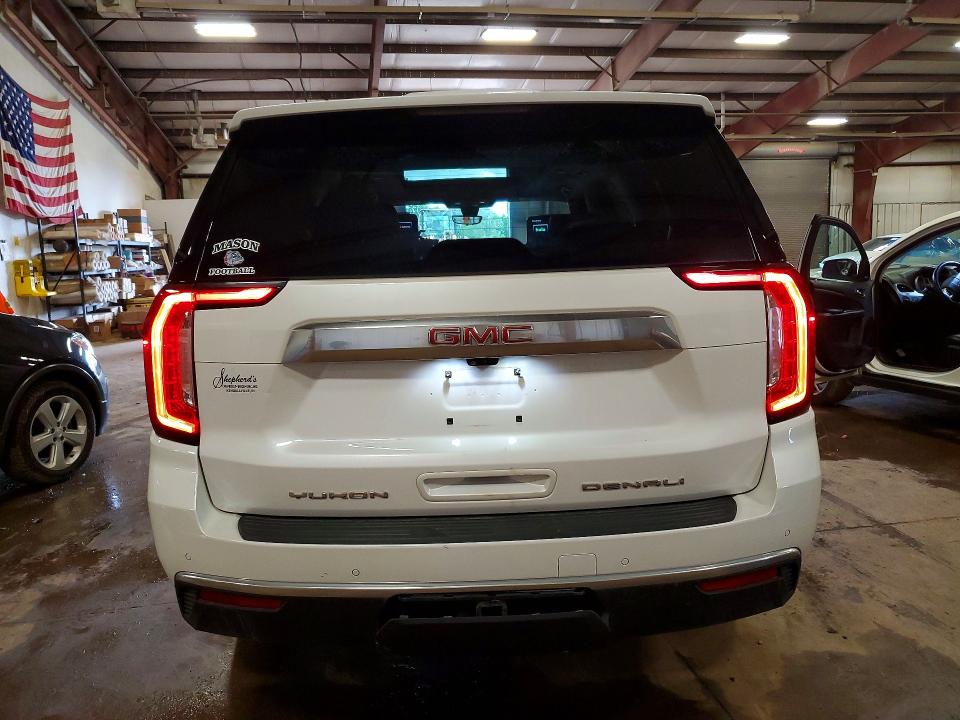 2022 Gmc Yukon VIN 1GKS2DKT0NR126318 COPART salvage auction — FRONT END, Mi - Certificate Of Title, sold $19,200 on 2026-07-31 (photo 6)
