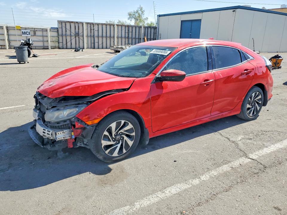 2017 Honda VIN SHHFK7H28HU223823 COPART salvage auction — FRONT END, Tx - Salvage Vehicle Title, sold $2,500 on 2026-07-31 (photo 1)