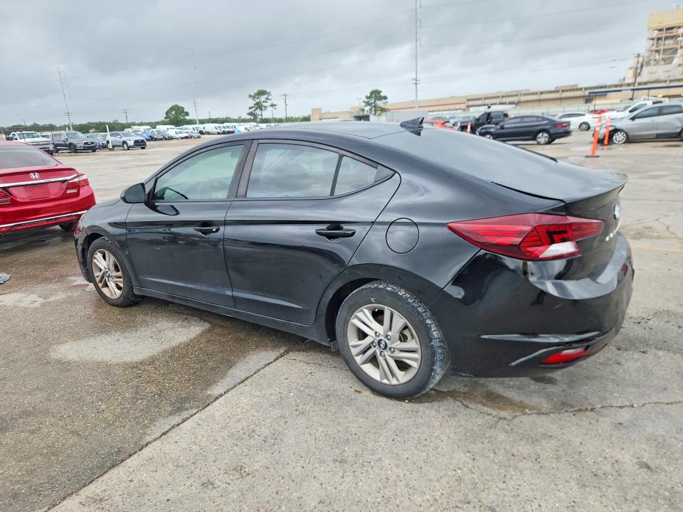 2019 Hyundai Elantra VIN KMHD84LF6KU866309 COPART salvage auction — REAR END, La - Cert Of Title-Salvage, sold $2,600 on 2026-07-22 (photo 4)