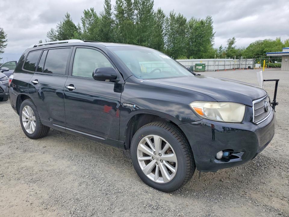 2010 Toyota Highlander hybrid VIN JTEJW3EHXA2040610 COPART salvage auction — PARTIAL REPAIR, WA - VEHICLE CERT OF OWNERSHIP-TITL, sold $300 on 2026-07-27 (photo 4)