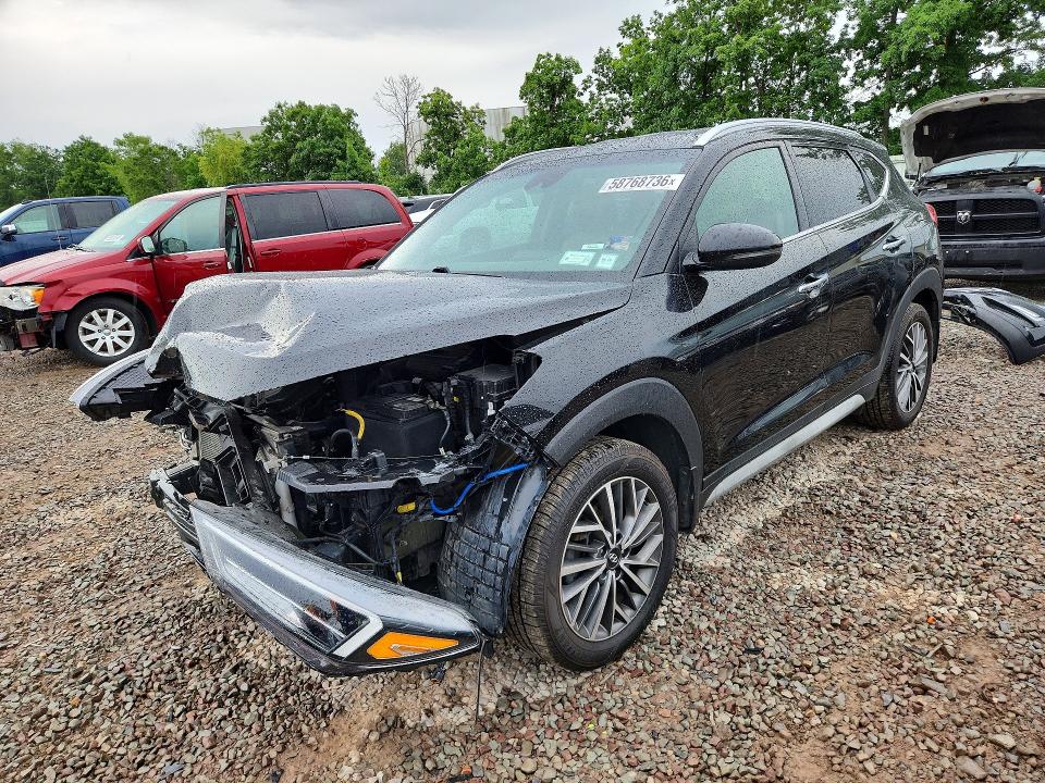 2020 Hyundai VIN KM8J3CAL8LU138836 COPART salvage auction — FRONT END, Ny - Mv-907A Salvage Certificate, sold $3,350 on 2026-07-13 (photo 1)