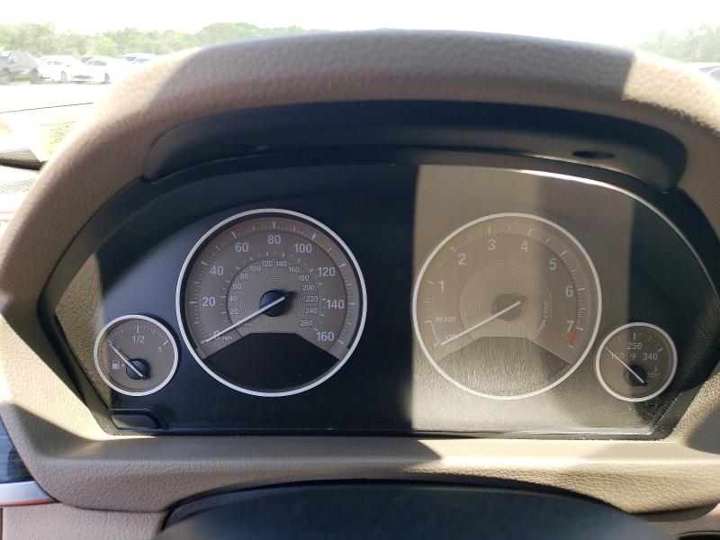 2013 BMW 3er VIN WBA3B9C53DF586373 COPART salvage auction — FRONT END, Ny - Cert Of Title-Salvage, sold $2,250 on 2026-07-14 (photo 9)