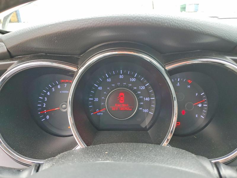 2013 Kia VIN 5XXGN4A71DG126200 COPART salvage auction — REAR END, Ca - Salvage Certificate, sold $1,200 on 2026-07-21 (photo 9)