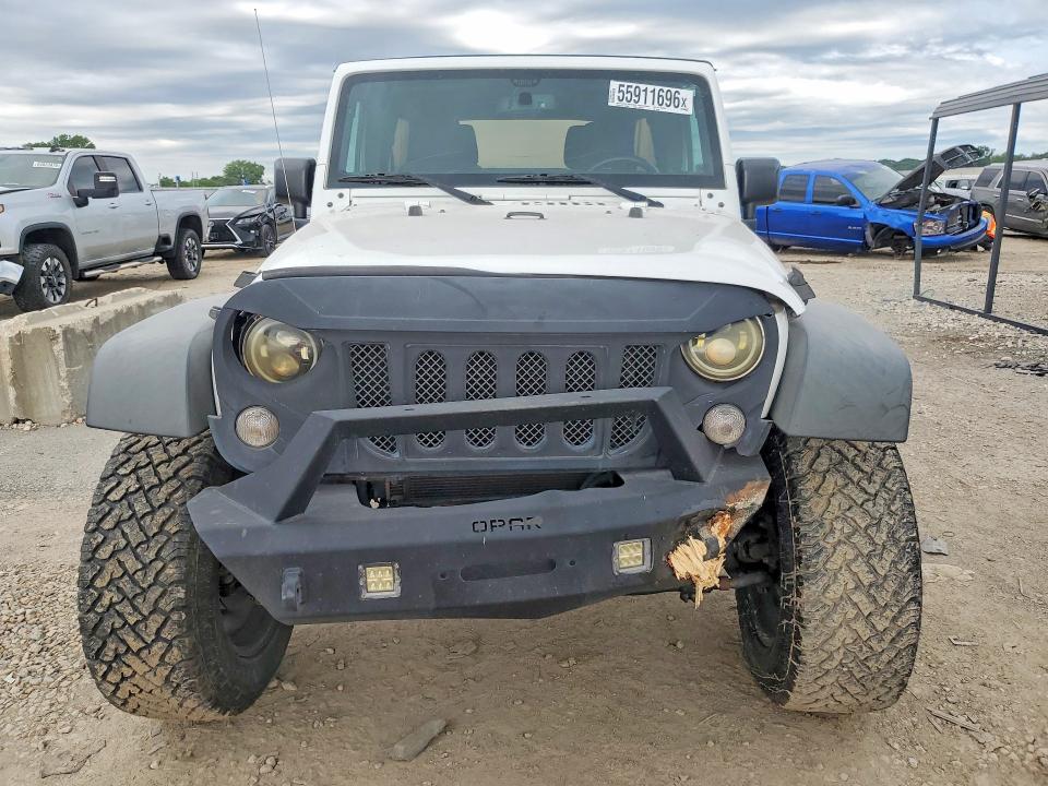 2016 Jeep VIN 1C4BJWDG6GL183557 COPART salvage auction — FRONT END, Mo - Salvage Certificate Of Title, sold $5,600 on 2026-07-09 (photo 5)