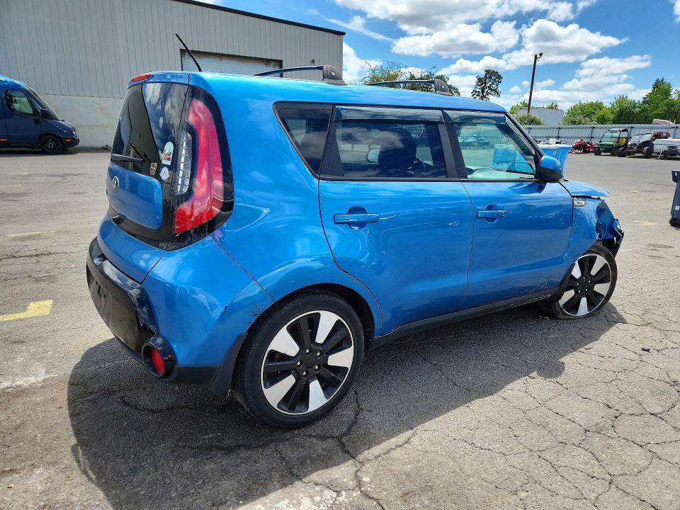 2016 Kia VIN KNDJP3A5XG7361118 COPART salvage auction — FRONT END, OR - SALVAGE TITLE CERTIFICATE, sold $1,150 on 2026-07-27 (photo 3)