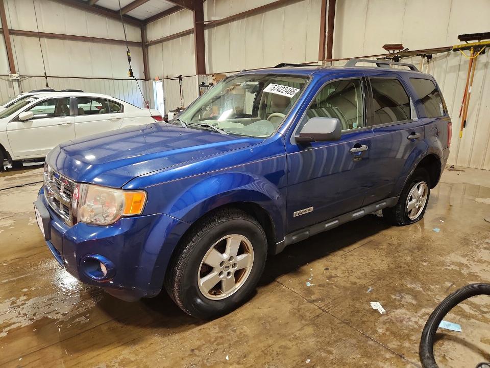2008 Ford Escape VIN 1FMCU03Z88KB25321 COPART salvage auction — SIDE, PA - CERTIFICATE OF SALVAGE, sold $825 on 2026-07-10 (photo 1)
