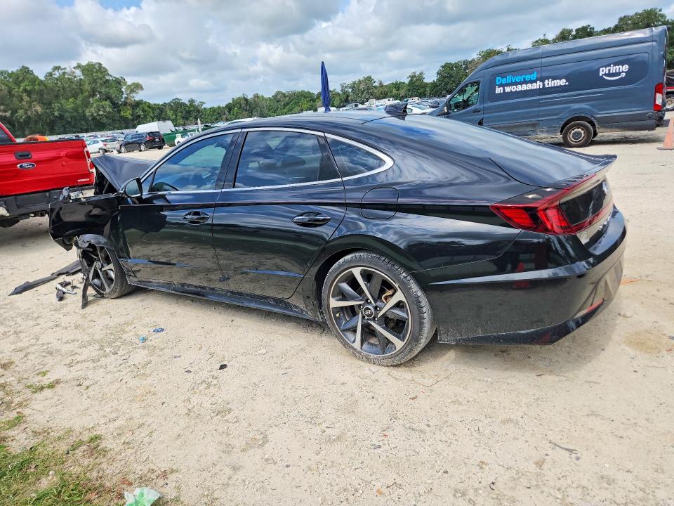 2023 Hyundai Sonata VIN KMHL44J23PA272129 COPART salvage auction — FRONT END, Fl - Certificate Of Destruction, sold $3,000 on 2026-07-14 (photo 2)