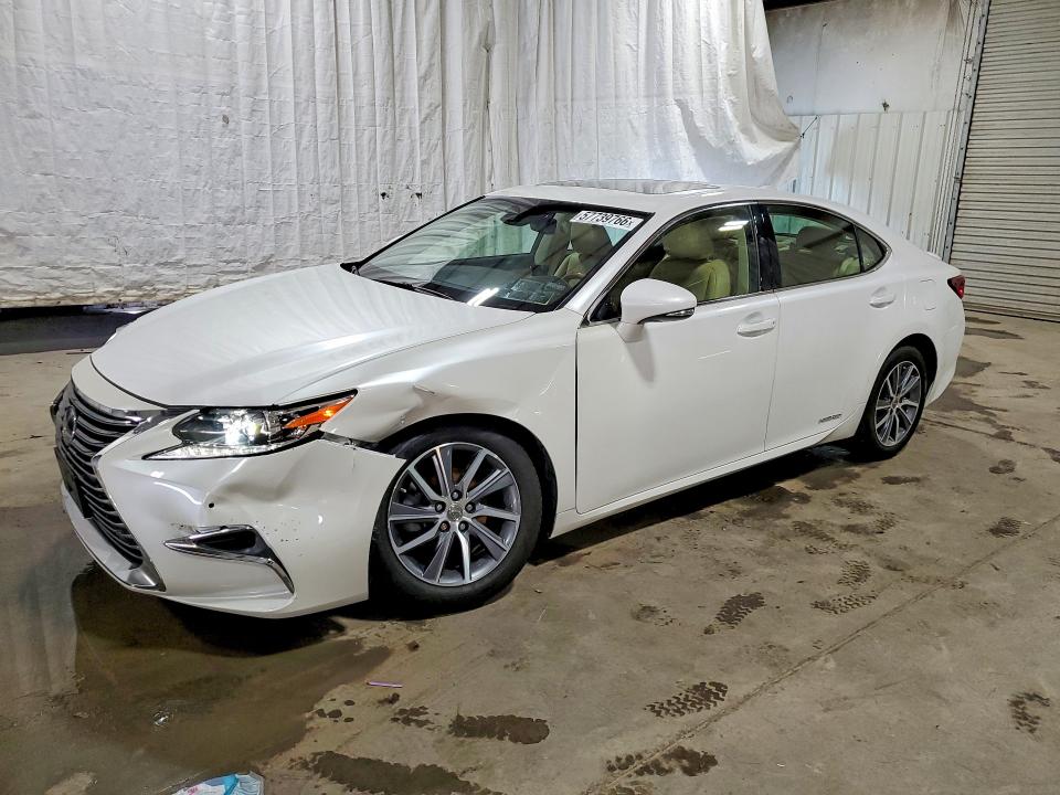 2016 Lexus ES VIN JTHBW1GG2G2108214 COPART salvage auction — FRONT END, Ny - Mv-907A Salvage Certificate, sold $9,300 on 2026-07-02 (photo 1)