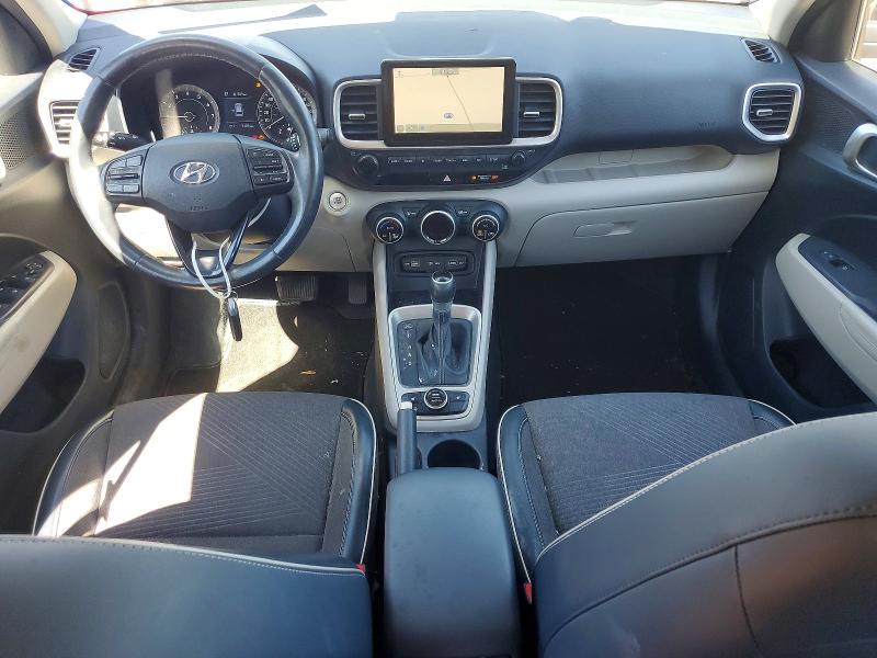 2022 Hyundai Venue VIN KMHRC8A32NU133778 COPART salvage auction — FRONT END, ON - PERMIT SALVAGE, sold $600 on 2026-07-21 (photo 8)