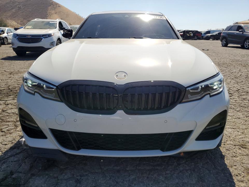 2021 BMW 3er VIN 3MW5R1J09M8C15904 COPART salvage auction — SIDE, Ca - Salvage Certificate, sold $11,500 on 2026-07-30 (photo 5)