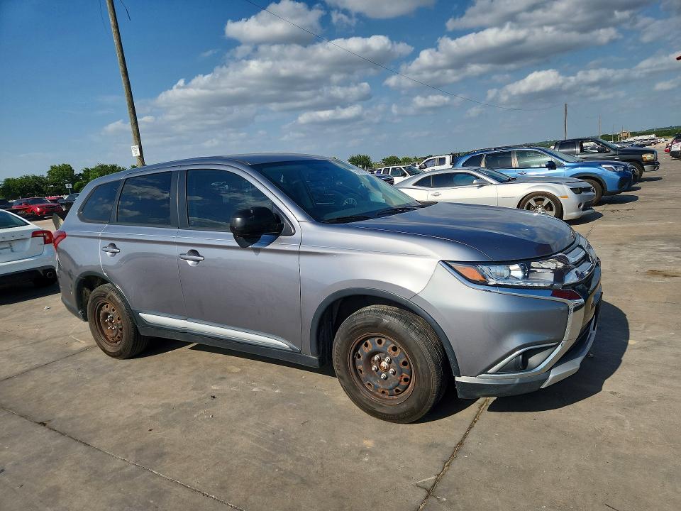 2016 Mitsubishi Outlander VIN JA4AD2A37GZ062203 COPART salvage auction — SIDE, TX - CERTIFICATE OF TITLE, sold $1,850 on 2026-07-30 (photo 4)