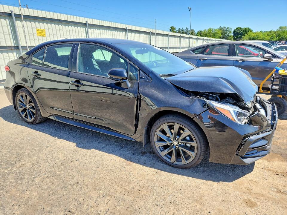 2025 Toyota Corolla VIN 5YFS4MCE5SP244781 COPART salvage auction — FRONT END, Pa - Certificate Of Salvage, sold $4,550 on 2026-07-17 (photo 4)