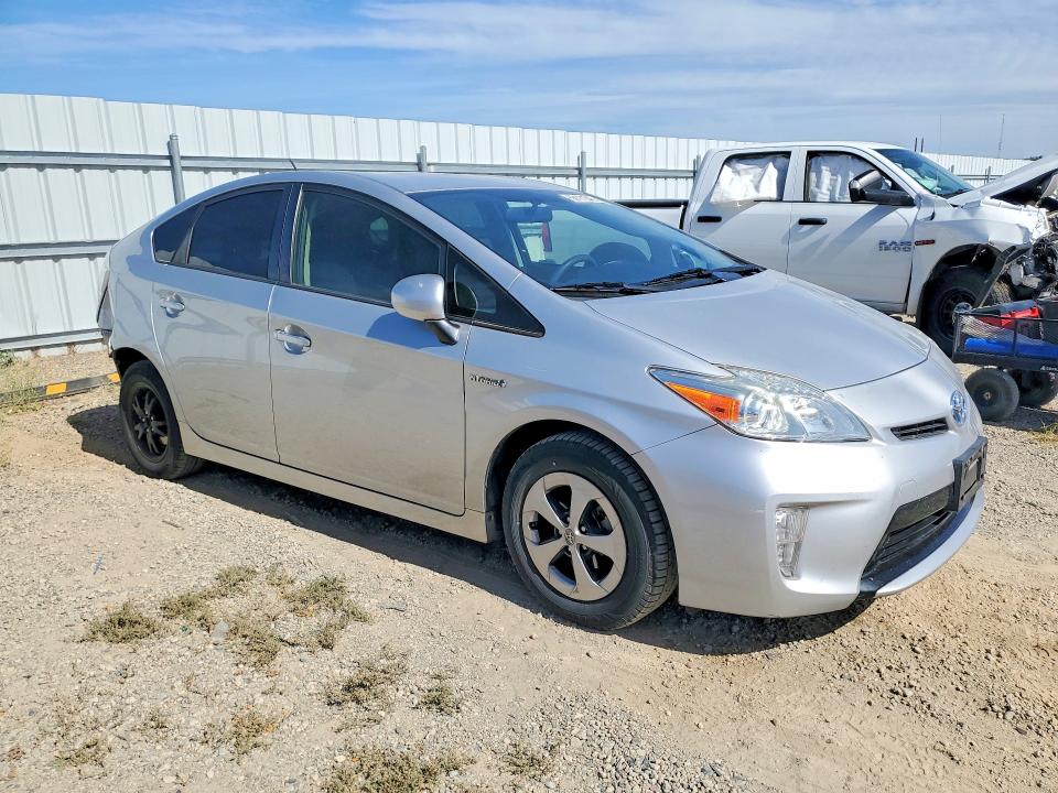 2015 Toyota Prius VIN JTDKN3DU3F0480942 COPART salvage auction — REAR END, Ca - Salvage Certificate, sold $3,750 on 2026-07-10 (photo 4)