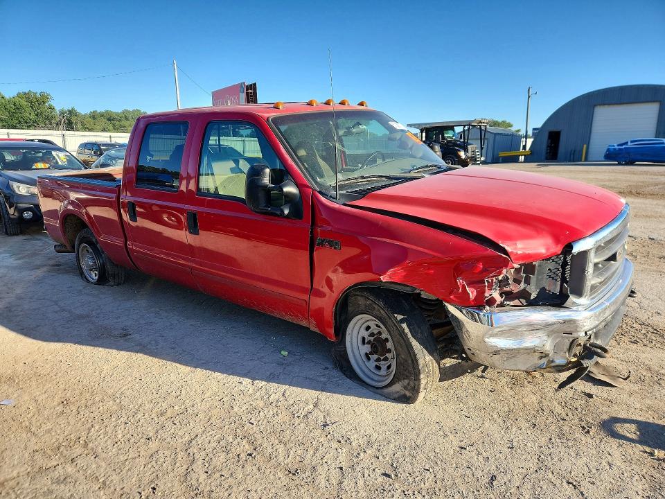 2001 Ford F-250 super duty VIN 3FTNW20F71MA64765 COPART salvage auction — FRONT END, KS - CERT OF TITLE-SALVAGE, sold $650 on 2026-07-08 (photo 4)