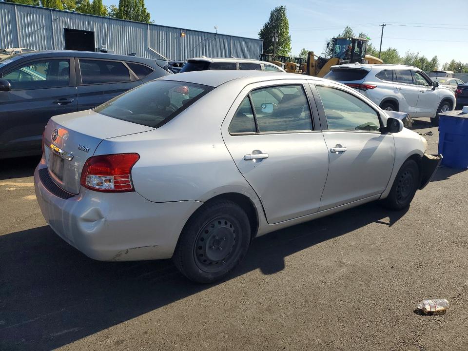 2010 Toyota Yaris VIN JTDBT4K36A1360982 COPART salvage auction — FRONT END, Or - Salvage Title Certificate, sold $125 on 2026-07-29 (photo 3)