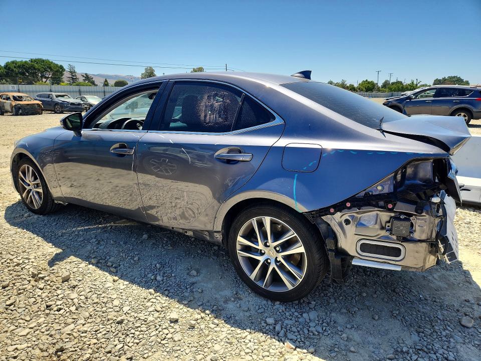 2019 Lexus Is VIN JTHBA1D2XK5090303 COPART salvage auction — REAR END, Ca - Salvage Certificate, sold $600 on 2026-07-28 (photo 2)