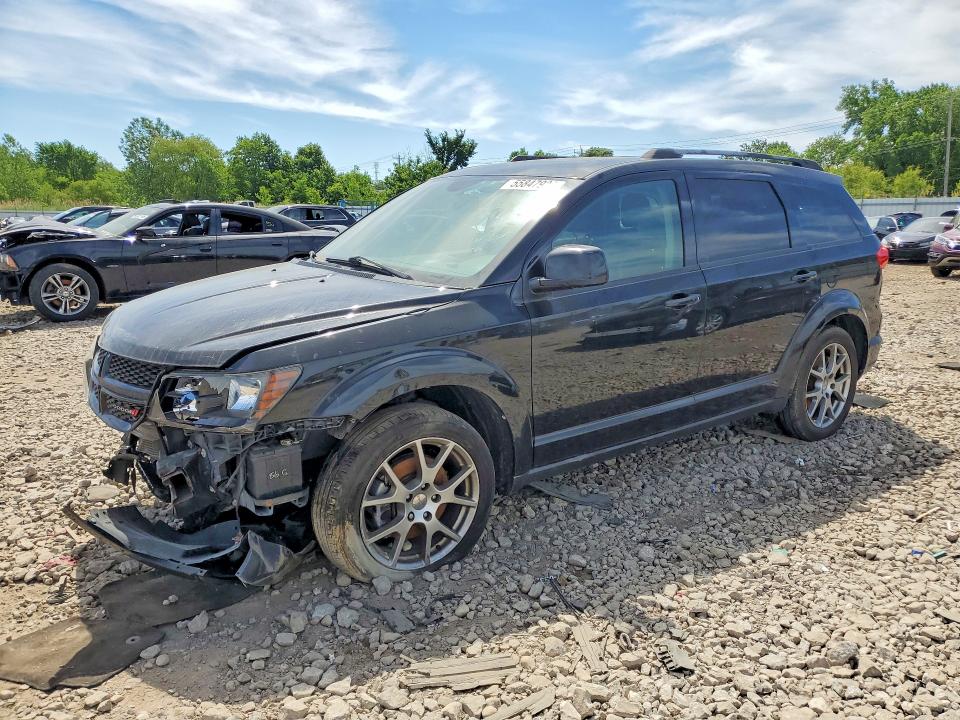 2017 Dodge VIN 3C4PDDEG0HT583393 COPART salvage auction — FRONT END, Il - Salvage Certificate, sold $1,700 on 2026-07-09 (photo 1)