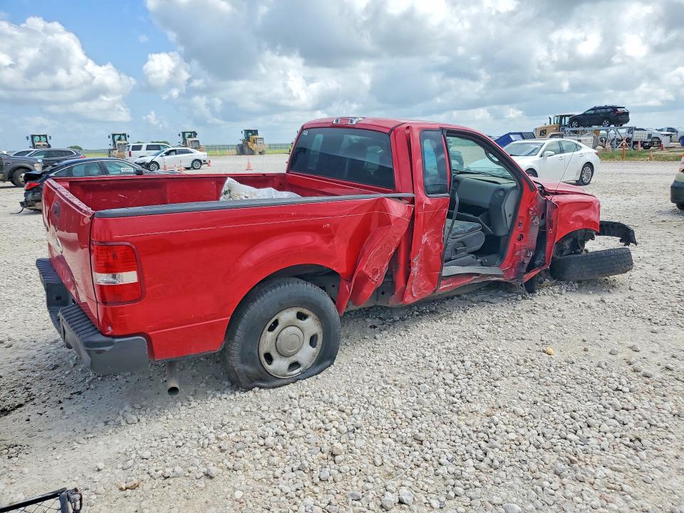 2007 Ford F-150 lightning VIN 1FTRF12287KC49249 COPART salvage auction — FRONT END, Tx - Salvage Vehicle Title, sold $375 on 2026-07-09 (photo 3)