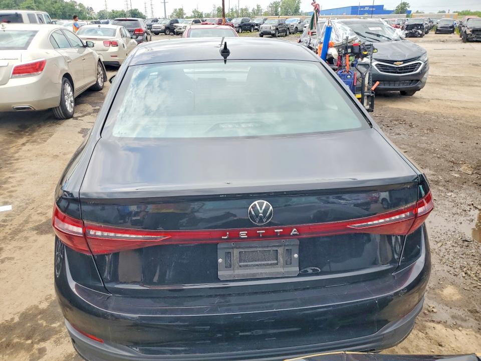 2025 Volkswagen Jetta VIN 3VW5X7BU1SM018871 COPART salvage auction — FRONT END, MI - CERTIFICATE OF TITLE, sold $7,900 on 2026-07-27 (photo 6)