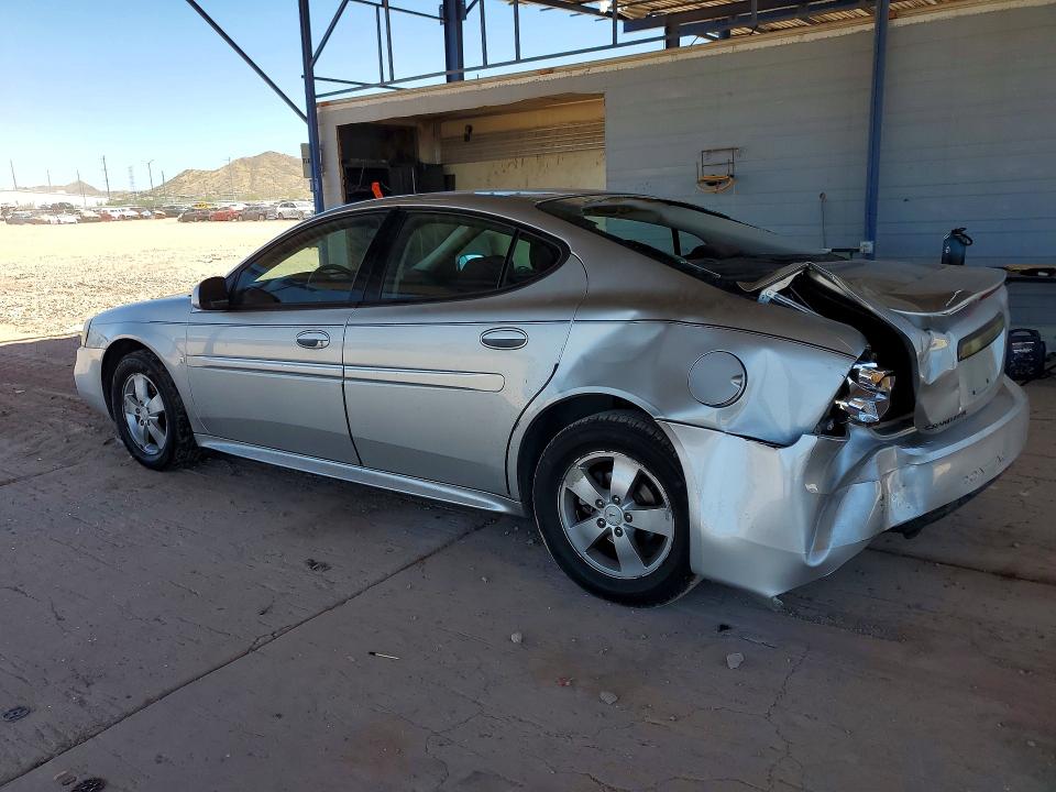 2008 Pontiac Grand prix VIN 2G2WP552381101857 COPART salvage auction — REAR END, Az - Cert Of Title - Salvage, sold $275 on 2026-07-02 (photo 2)