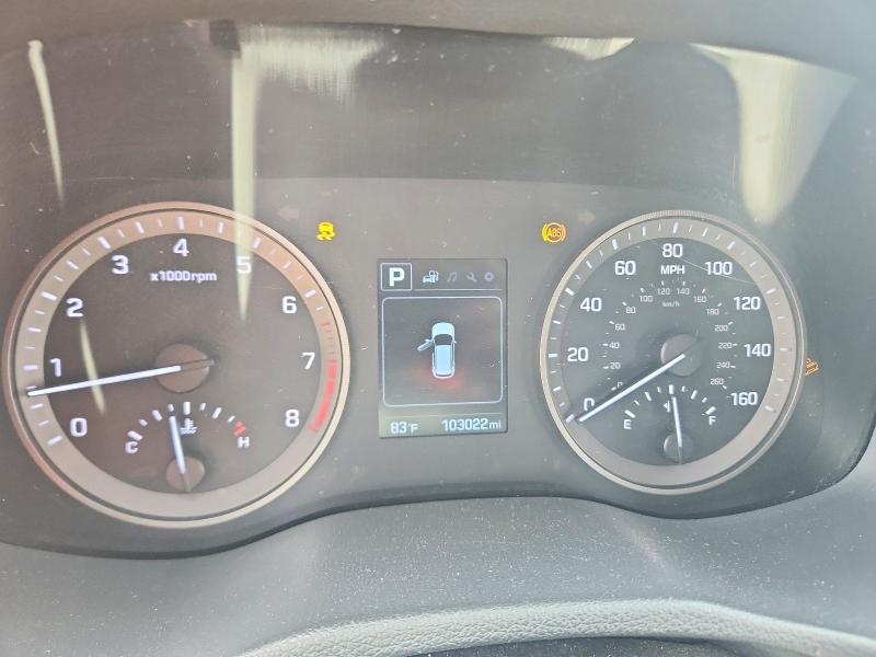 2017 Hyundai Tucson VIN KM8J23A48HU470181 COPART salvage auction — REAR END, Fl - Cert Of Title Slvg Rebuildable, sold $3,750 on 2026-07-02 (photo 9)