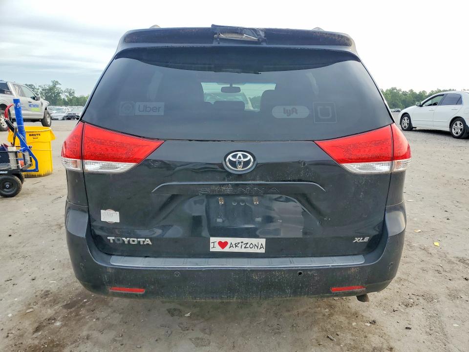 2014 Toyota VIN 5TDYK3DC6ES449349 COPART salvage auction — FRONT END, Va - Certificate Of Title, sold $3,050 on 2026-07-15 (photo 6)