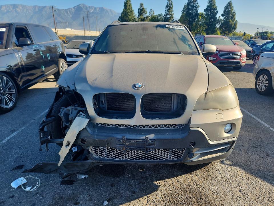 2008 BMW X5 VIN 5UXFE83518LZ98802 COPART salvage auction — FRONT END, Ca - Salvage Certificate, sold $400 on 2026-07-02 (photo 5)