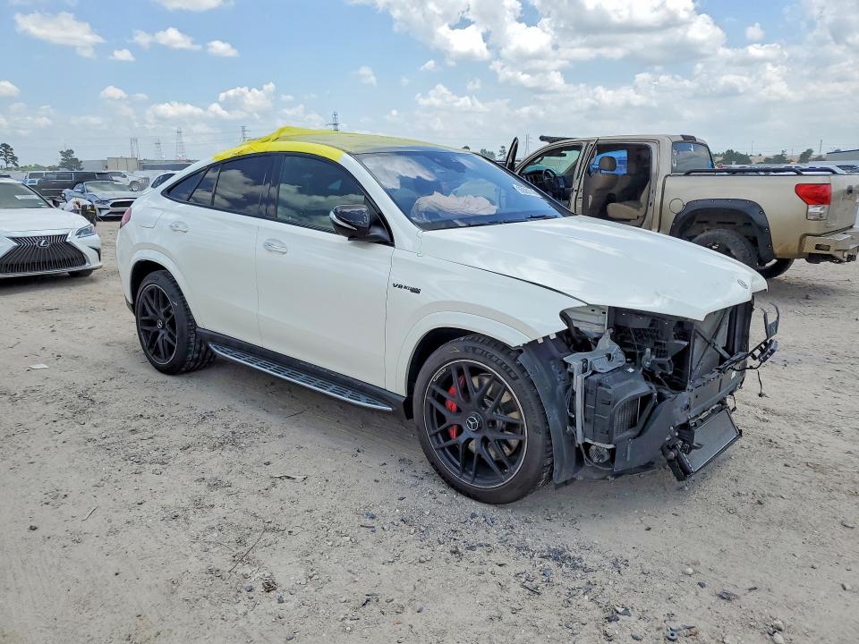 2023 Mercedes-benz Amg gle coupe VIN 4JGFD8KB2PA901124 COPART salvage auction — FRONT END, Tx - Salvage Vehicle Title, sold $39,000 on 2026-07-30 (photo 4)